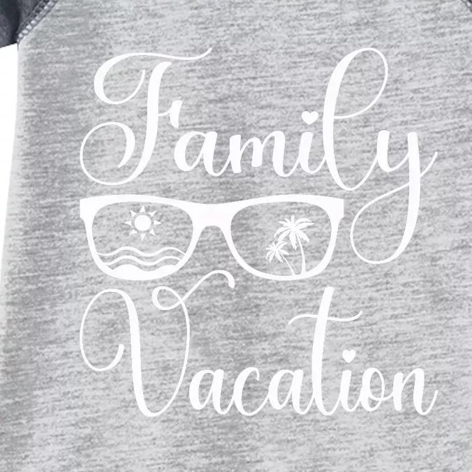 Family Vacation Matching Summer Trip Infant Baby Jersey Bodysuit