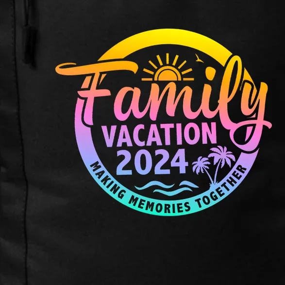 Family Vacation Making Memories Together Matching Family Daily Commute Backpack