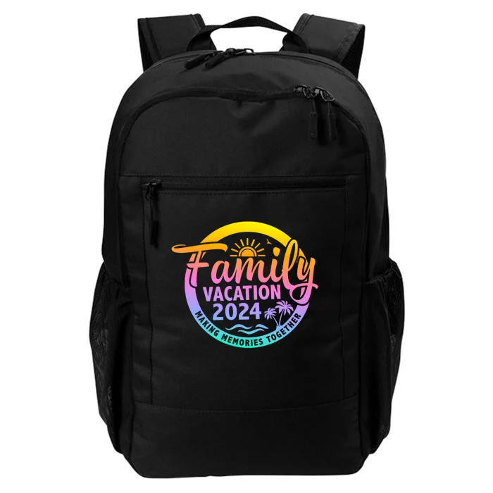 Family Vacation Making Memories Together Matching Family Daily Commute Backpack