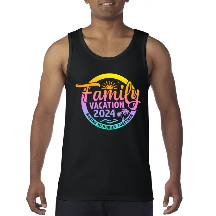 Family Vacation Making Memories Together Matching Family Tank Top