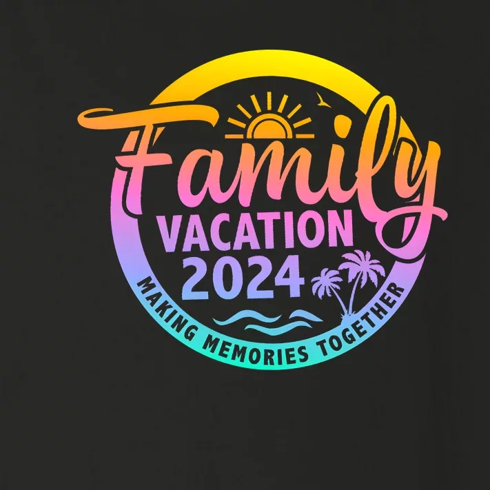 Family Vacation Making Memories Together Matching Family Toddler Long Sleeve Shirt