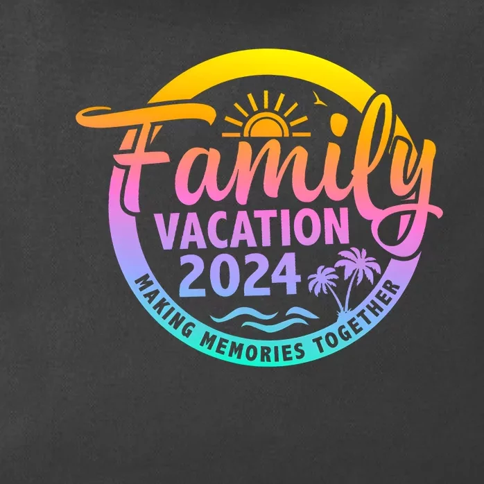 Family Vacation Making Memories Together Matching Family Zip Tote Bag