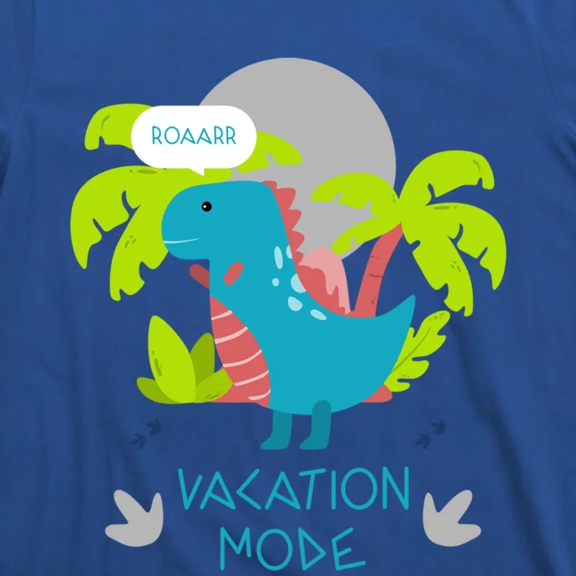 Funny Vacation Mode Cute Dinosaur Family Vacay Hawaii Dino Gift T-Shirt