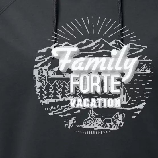 Family Vacation Match This With Your Entire Family Performance Fleece Hoodie