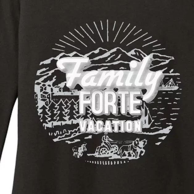 Family Vacation Match This With Your Entire Family Womens CVC Long Sleeve Shirt