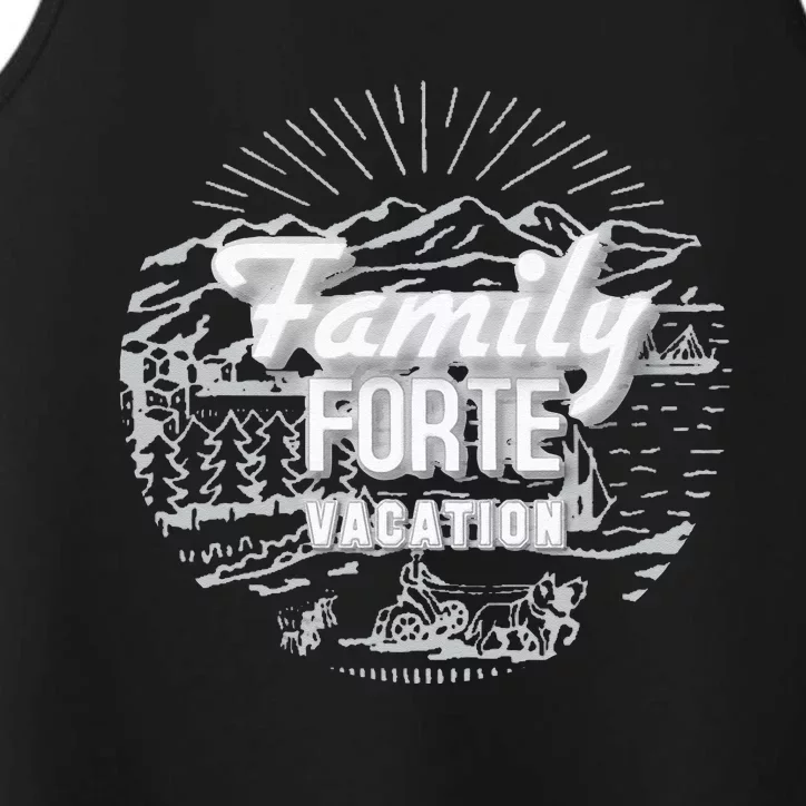 Family Vacation Match This With Your Entire Family Performance Tank