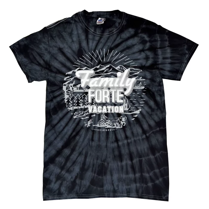 Family Vacation Match This With Your Entire Family Tie-Dye T-Shirt