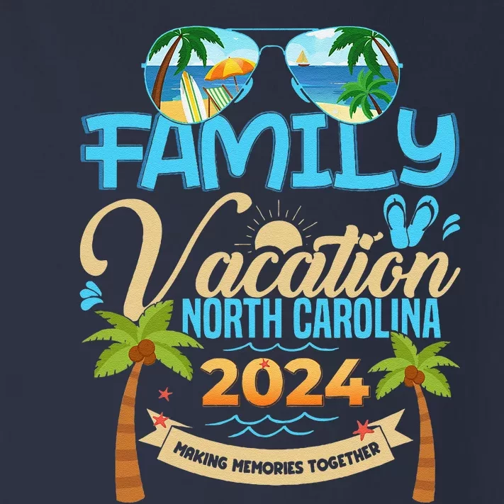 Family Vacation North Carolina 2024 Summer Vacation 2024 Toddler Long Sleeve Shirt