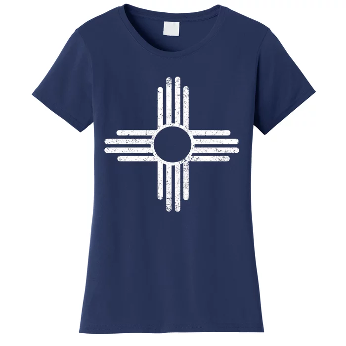 Funny Vintage New Mexico Flag Symbol Women's T-Shirt