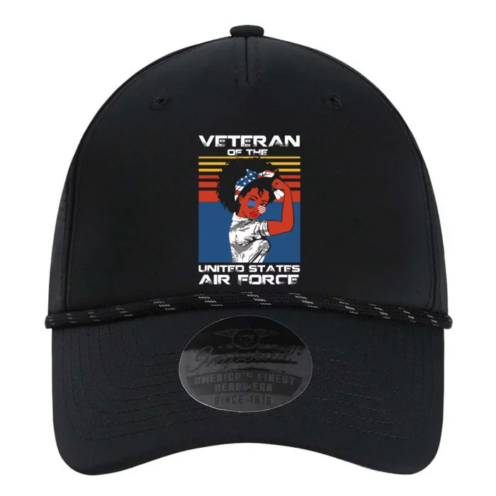 Female Veteran Of The United States Air Force, USAF Veteran Performance The Dyno Cap