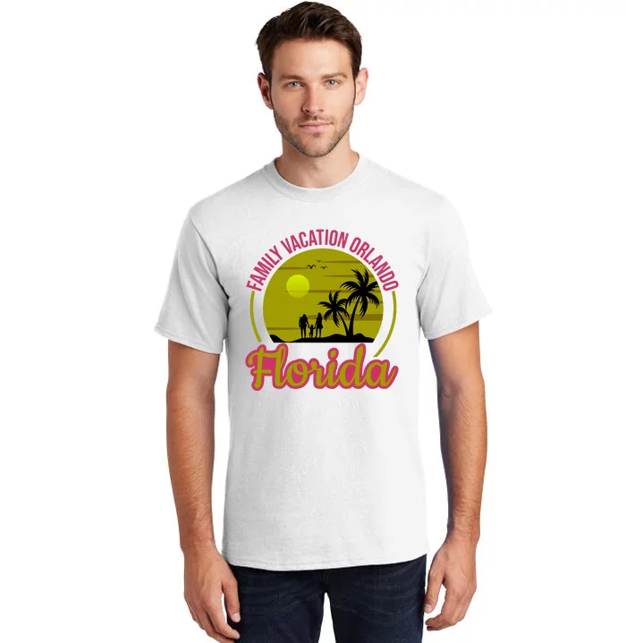 Family Vacation Orlando Florida Tall T-Shirt