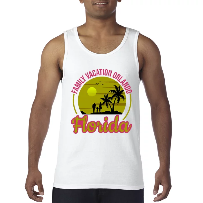 Family Vacation Orlando Florida Tank Top