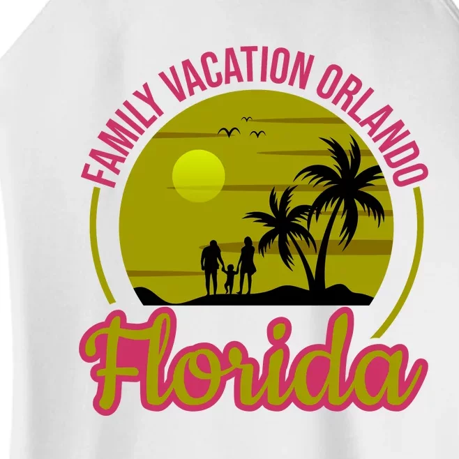 Family Vacation Orlando Florida Women’s Perfect Tri Rocker Tank