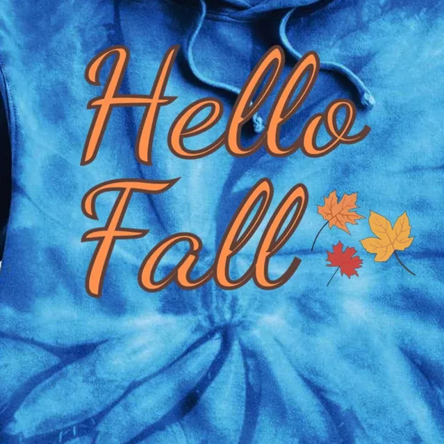 Fall Vibes Outfits Hello Fall Great Gift Tie Dye Hoodie