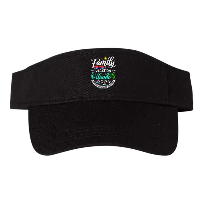 Family Vacation Orlando 2024 Family Trip Florida Matching Valucap Bio-Washed Visor