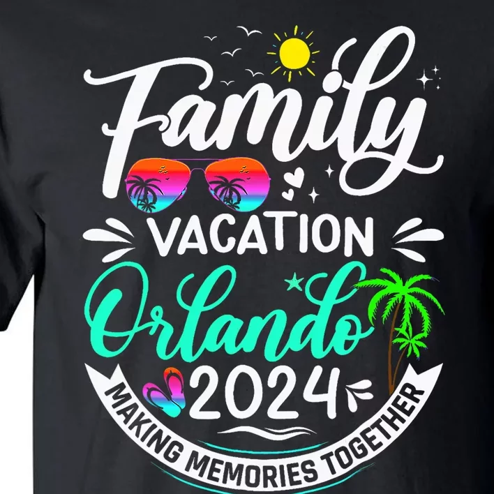 Family Vacation Orlando 2024 Family Trip Florida Matching Tall T-Shirt