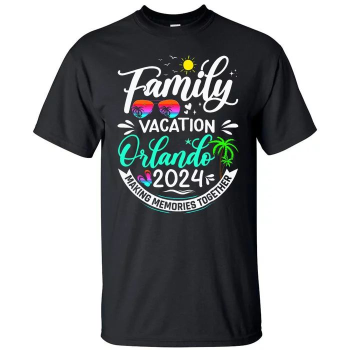 Family Vacation Orlando 2024 Family Trip Florida Matching Tall T-Shirt