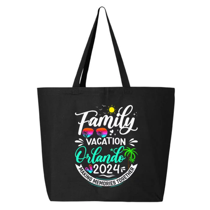 Family Vacation Orlando 2024 Family Trip Florida Matching 25L Jumbo Tote