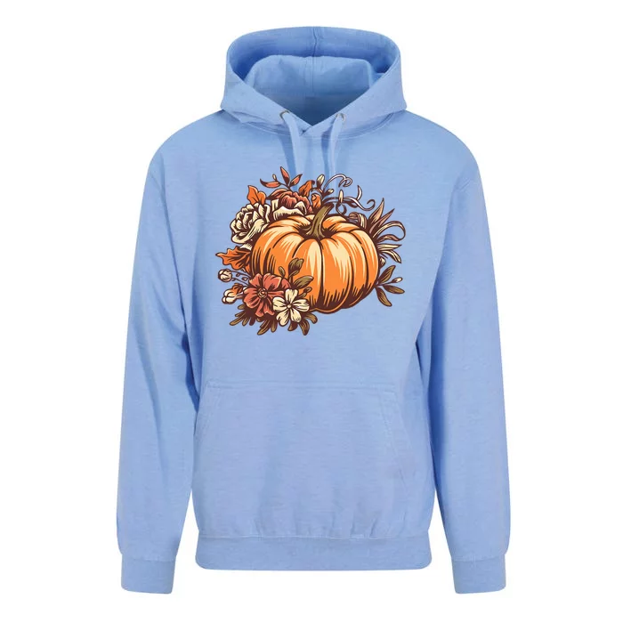 Fall Vintage Pumpkin Autumn Graphic Thanksgiving Unisex Surf Hoodie