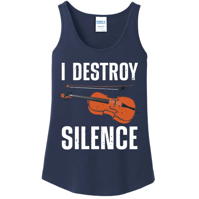 Funny Violin Player Art For Men Women Kids Fiddle Violinist Ladies Essential Tank