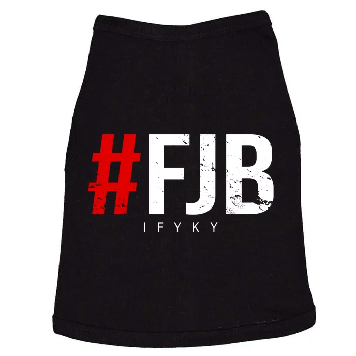 F.J.B Vintage Pro American IFYKY FJB F Biden Doggie Tank