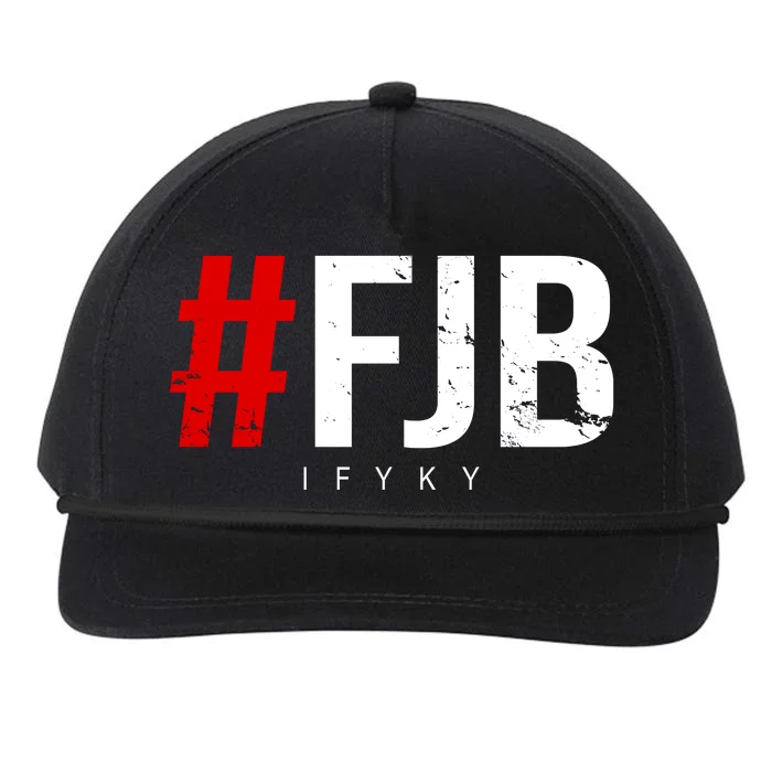 F.J.B Vintage Pro American IFYKY FJB F Biden Snapback Five-Panel Rope Hat