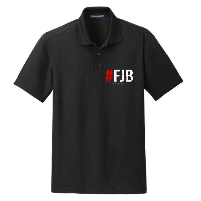 F.J.B Vintage Pro American IFYKY FJB F Biden Dry Zone Grid Performance Polo