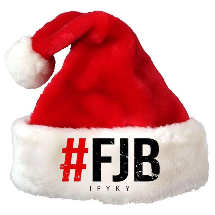 F.J.B Vintage Pro American IFYKY FJB F Biden Premium Christmas Santa Hat