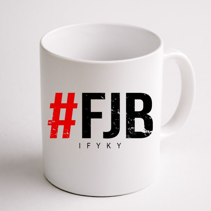 F.J.B Vintage Pro American IFYKY FJB F Biden Front & Back Coffee Mug