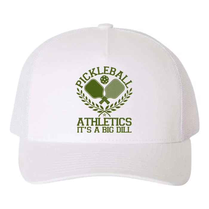 Funny Vintage Pickleball Athletics It's A Big Dill Yupoong Adult 5-Panel Trucker Hat