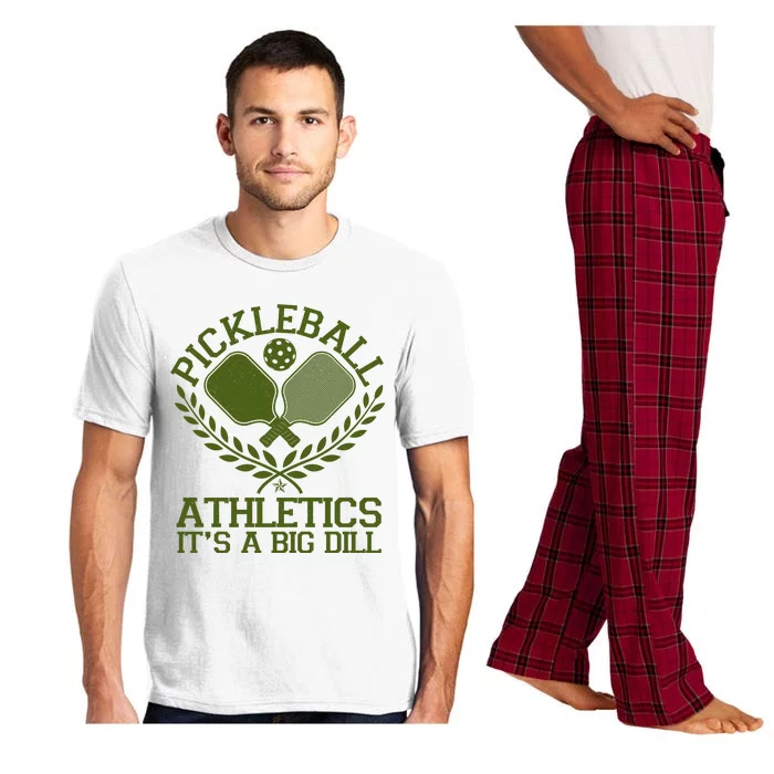 Funny Vintage Pickleball Athletics It's A Big Dill Pajama Set