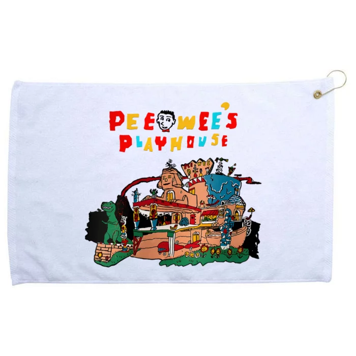 Funny Vintage Pe!e We!e Playhouse 80s Movie Pe!e We!e Herman Grommeted Golf Towel