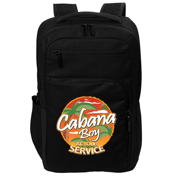 Fun Vacation Party Outfit I Cabana Boy At Your Service Impact Tech Backpack