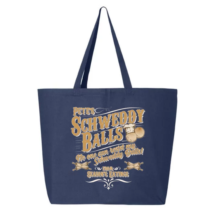 Funny Vintage Pete's Schweddy Balls 25L Jumbo Tote