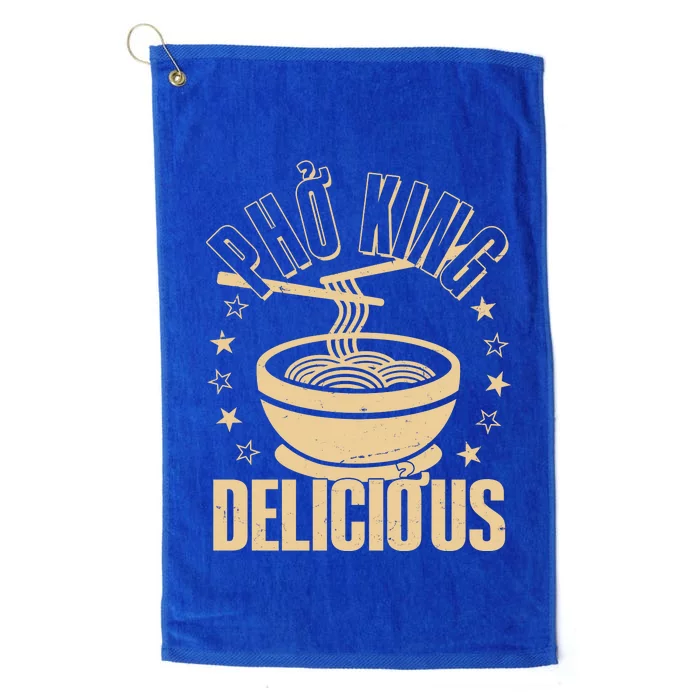 Funny Vintage PHO King Delicious Platinum Collection Golf Towel