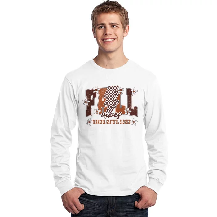 Fall Vibes Pumpkin Spice Tall Long Sleeve T-Shirt