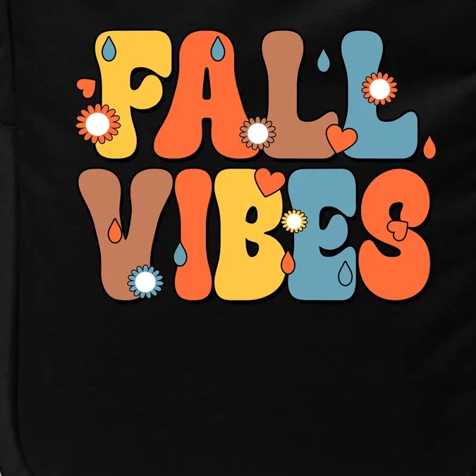 Fall Vibes Retro Groovy Cute Impact Tech Backpack