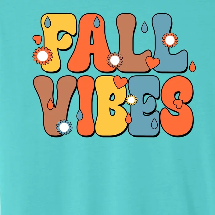 Fall Vibes Retro Groovy Cute ChromaSoft Performance T-Shirt