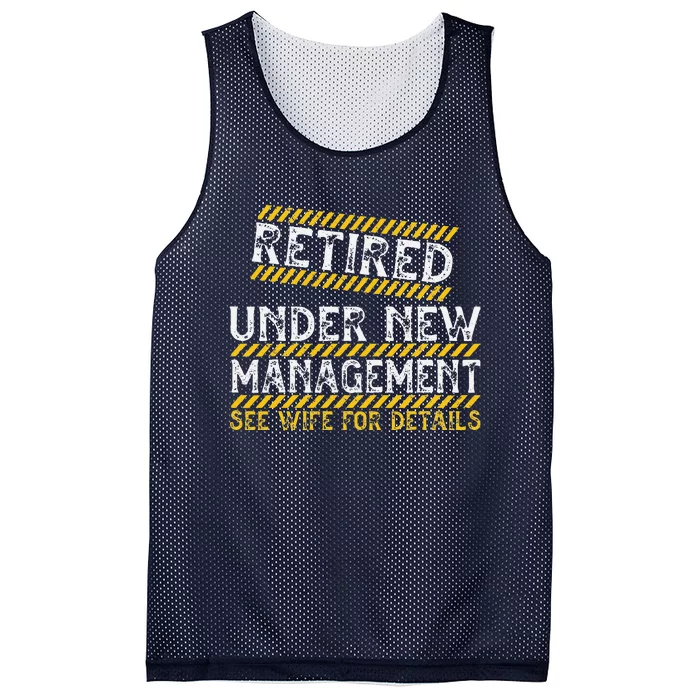 Funny Vintage Retirement Dad Retiring Father Day Gift Mesh Reversible Basketball Jersey Tank