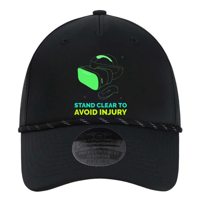 Funny Virtual Reality Hazard VR Stay Clear To Avoid Injury Performance The Dyno Cap