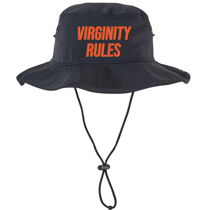 Funny Virginity Rules Funny Virgin Men Women Legacy Cool Fit Booney Bucket Hat