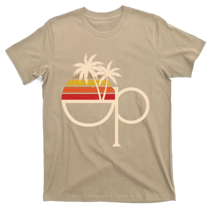 Funny Vintage Retro Op Ocean Pacific Logo T-shirt 