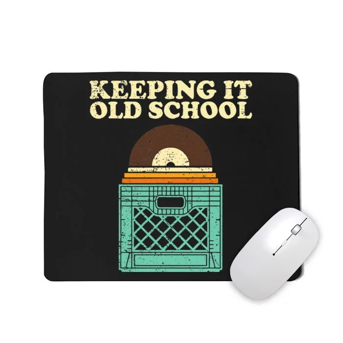 Funny Vinyl Record Art Vinyl Records Lover Mousepad