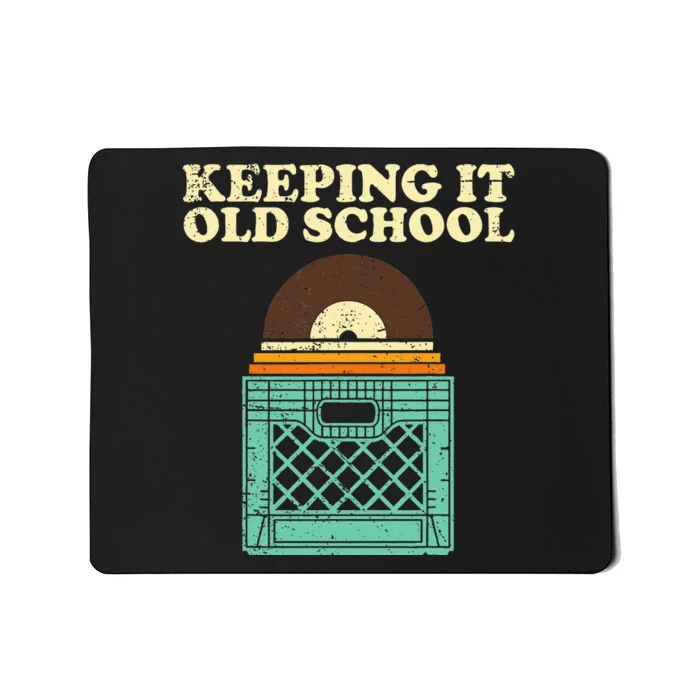 Funny Vinyl Record Art Vinyl Records Lover Mousepad