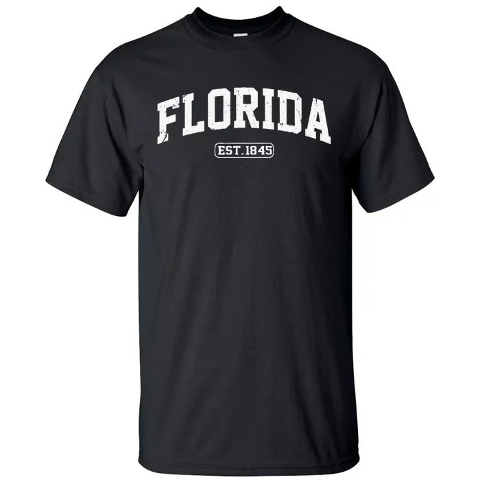 Florida Vintage State Athletic Style Tall T-Shirt