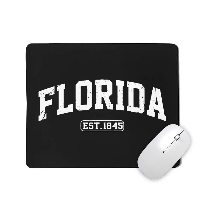 Florida Vintage State Athletic Style Mousepad