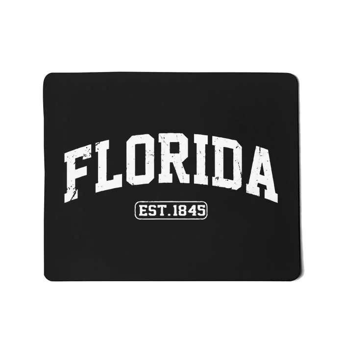 Florida Vintage State Athletic Style Mousepad