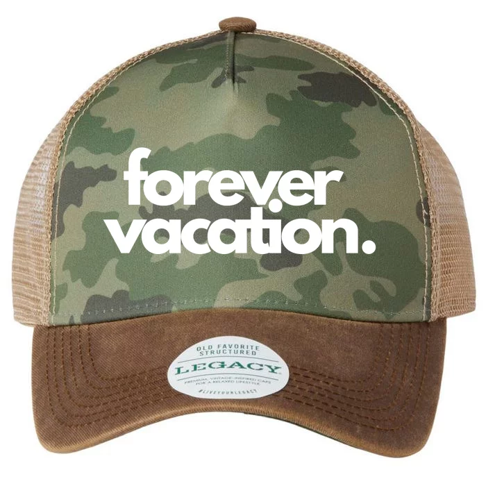 Forever Vacation Summer Break Legacy Tie Dye Trucker Hat