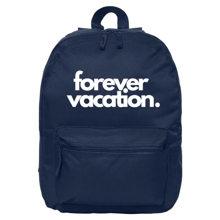 Forever Vacation Summer Break 16 in Basic Backpack