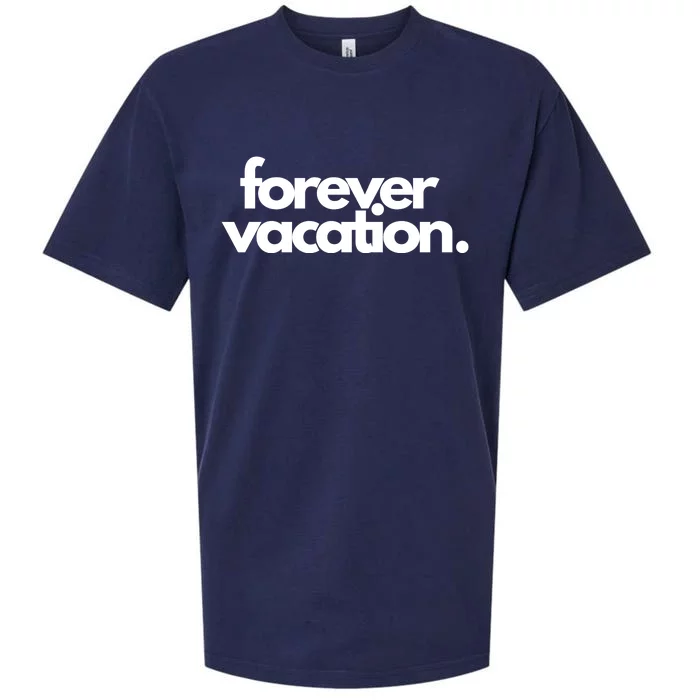 Forever Vacation Summer Break Sueded Cloud Jersey T-Shirt